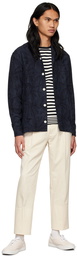 DOPPIAA Navy Cotton Jacket