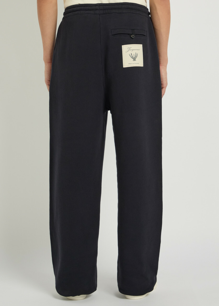 Jacquemus Le Jogging Torneo Cotton Sweatpants Navy