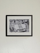 Sonic Editions - Framed 1977 Martini Porsche Print, 50" x 40"