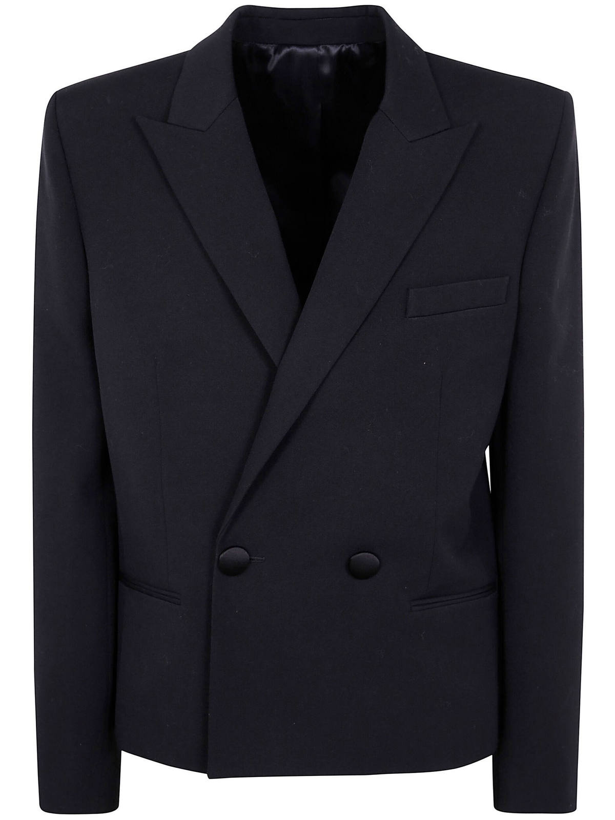 Balmain Gdp 2 Btn Spencer Jacket in Black