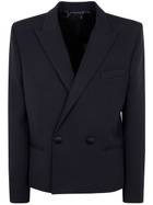 Balmain Gdp 2 Btn Spencer Jacket in Black
