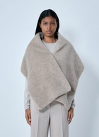 Max Mara Fringed Wool Scarf