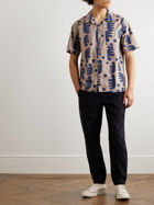 NN07 - Julio 5284 Convertible-Collar Printed Cotton-Blend Shirt - Multi