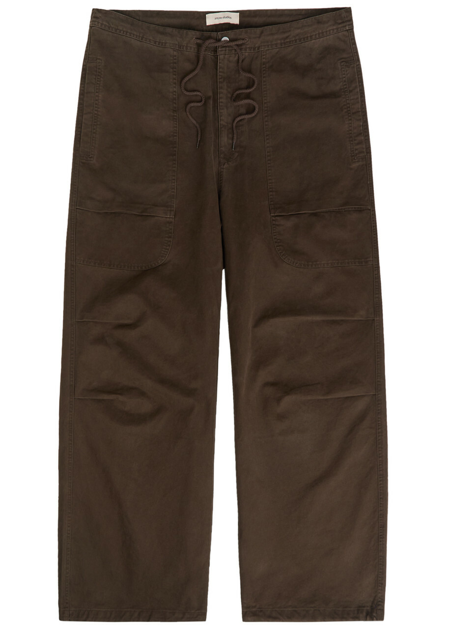 Entire Studios Black Heavy Denim Cargo Pants Entire Studios