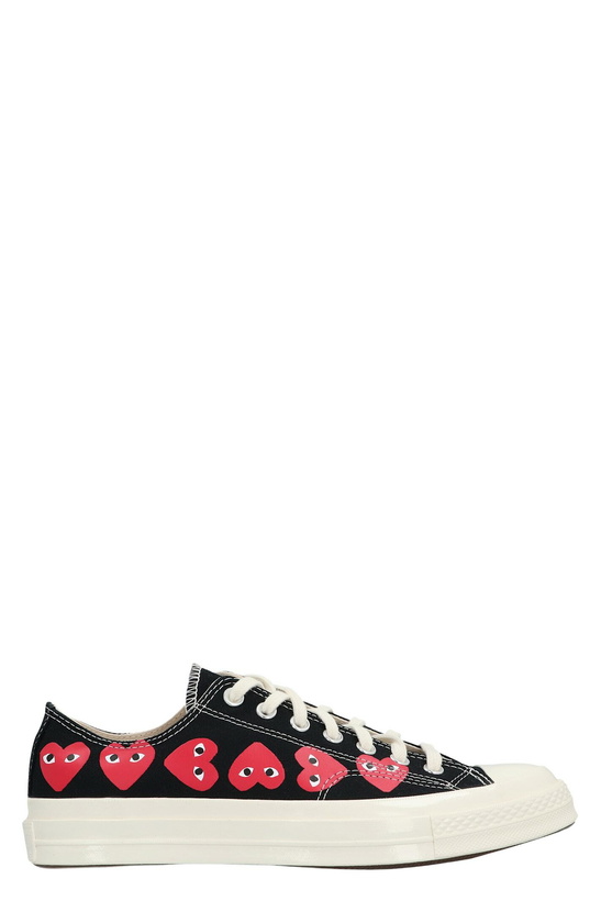 Photo: Converse X Comme Des Garçons Play - Chuck 70 Low-top Sneakers