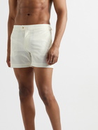 TOM FORD - Slim-Fit Short-Length Swim Shorts - Neutrals