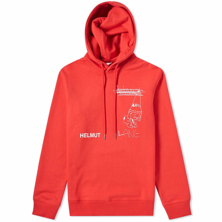 Photo: Helmut Lang Puppy Popover Hoody Red