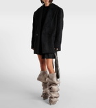 Y/Project Snap faux leather knee-high boots
