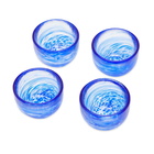 Ferm Living Tinta Egg Cups - Set of 4 in Blue