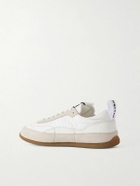 McQueen - EC1 Nylon, Suede and Leather Sneakers - White