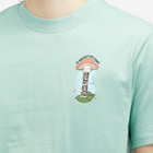 Hikerdelic Men's Mountain High T-Shirt in Jade Green