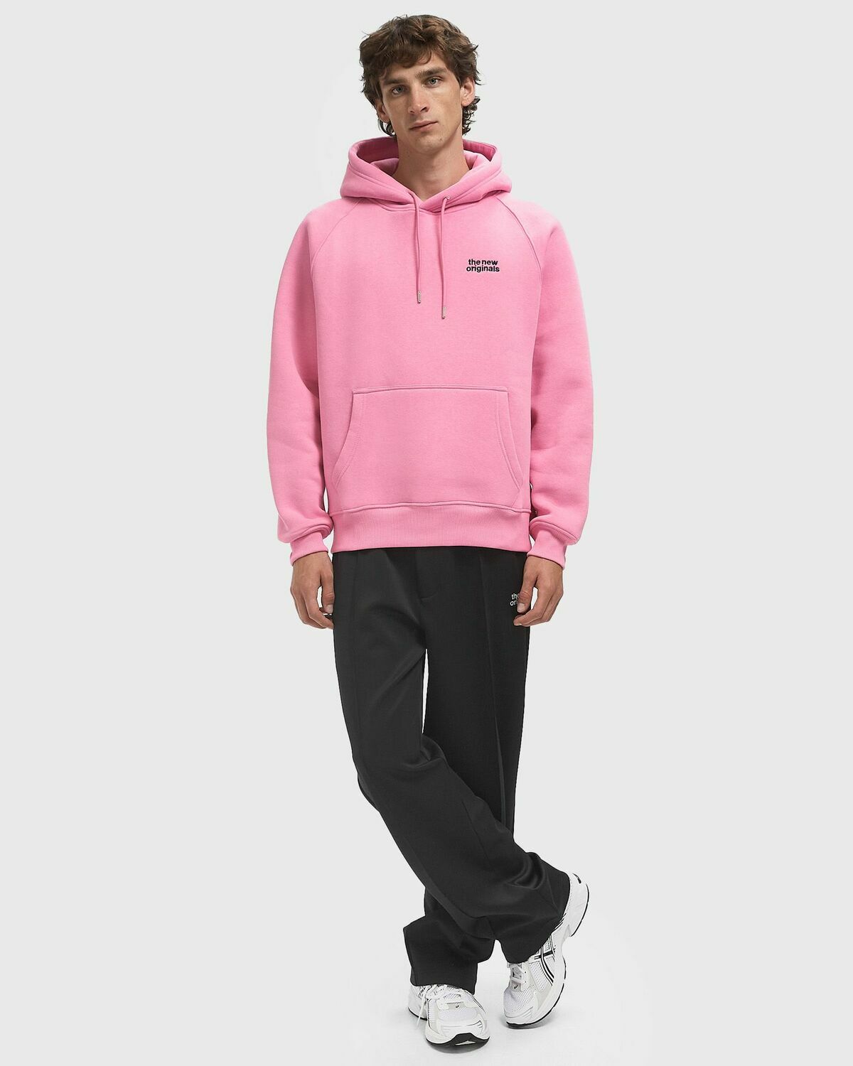 The New Originals CATNA HOODIE pink Mens Hoody