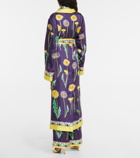 Dolce&Gabbana - Printed silk robe