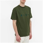 Olaf Hussein Men's Chainstitch T-Shirt in Forest Green