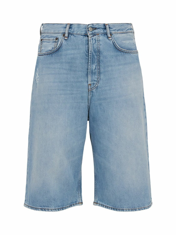 Photo: ACNE STUDIOS Judda Light Blue Vintage Shorts