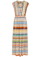 Missoni Zigzag Fine-knit Maxi Cover-up Dress Multicoloured
