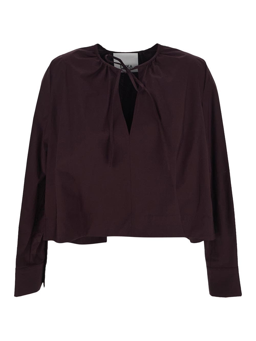 Blouse En Dentelle écrue Erika Cavallini - Taille S - Coton Ample Style Romantique - Neuve