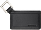 JACQUEMUS Black & Navy Les Classiques 'Le porte-cartes Cuerda' Card Holder