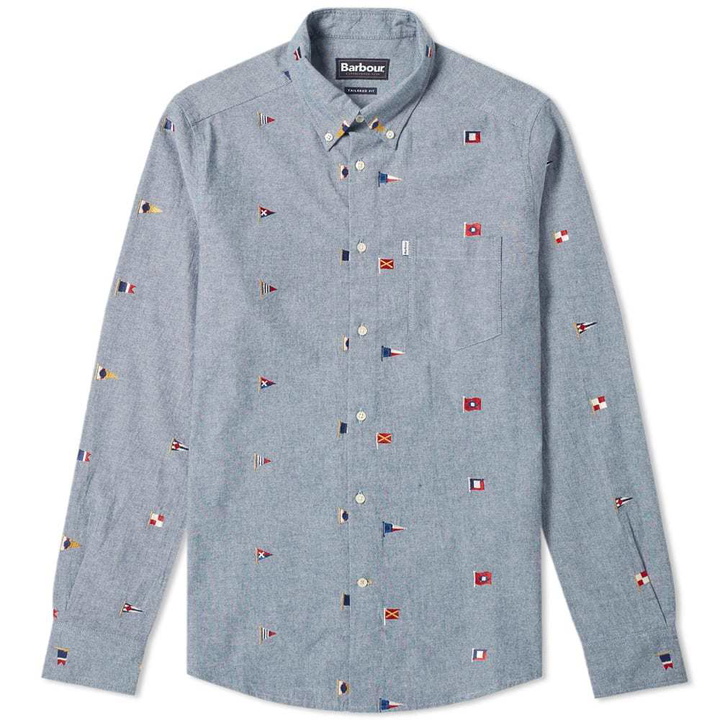 Photo: Barbour Chambray Flag Shirt