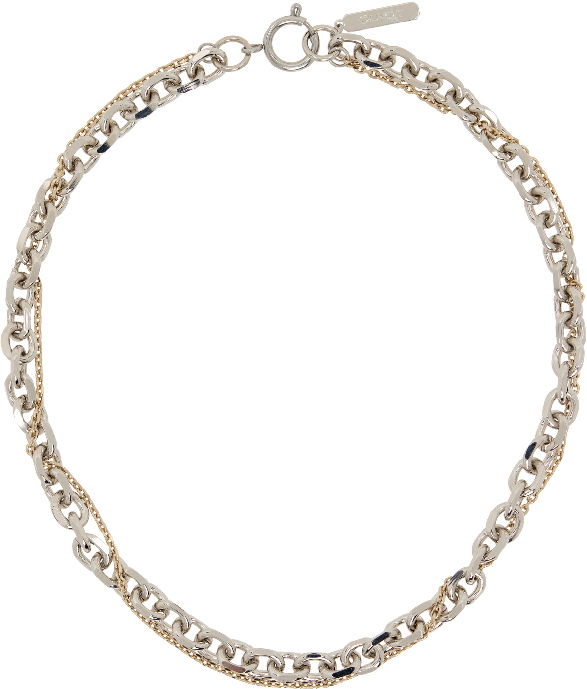 Justine Clenquet Silver Lucy Necklace Justine Clenquet