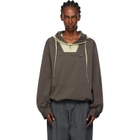 JW Anderson Gray Contrast Hood Anorak