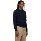 A.P.C. Navy Matthieu Wool Sweater
