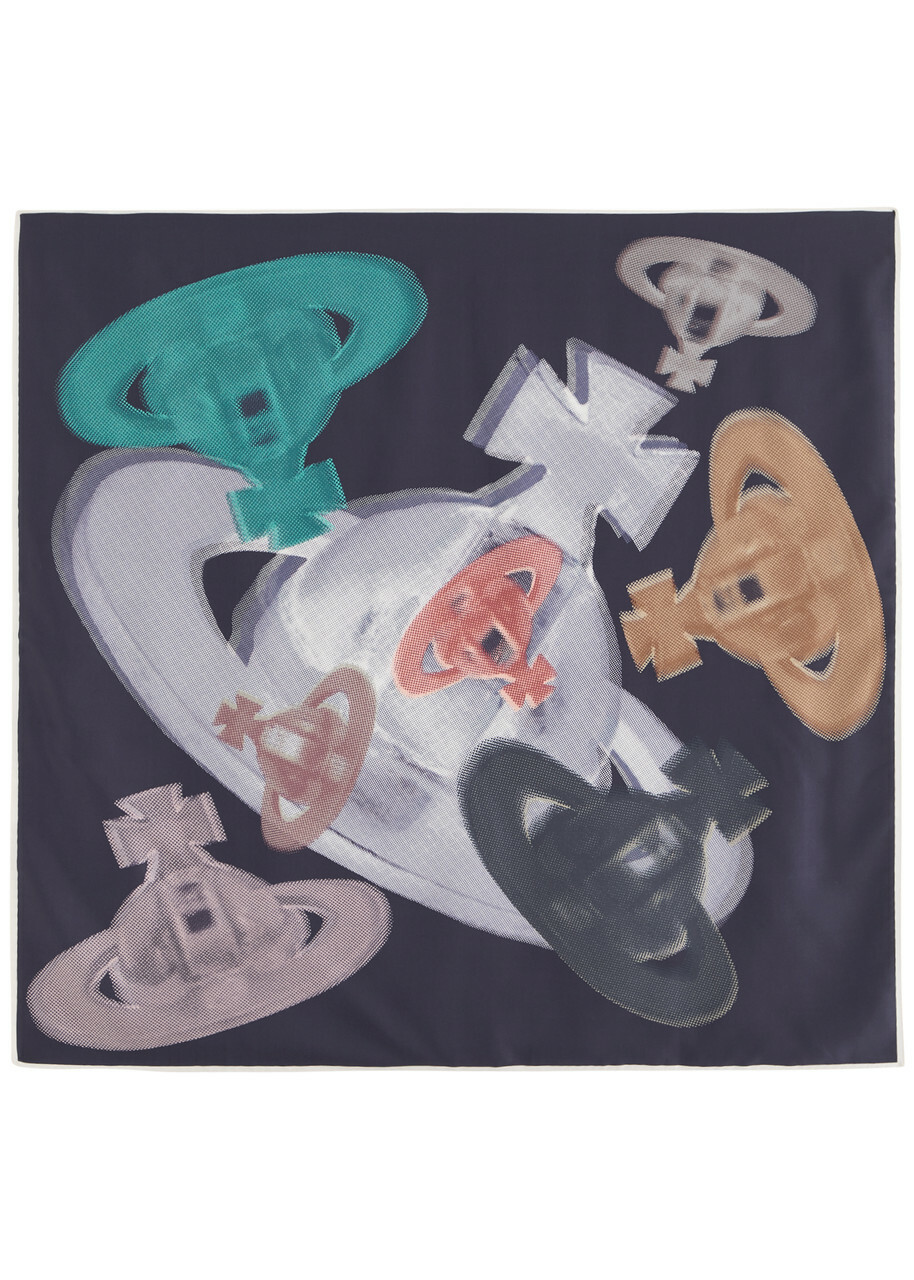 Vivienne Westwood - Mac Andy tartan wool and silk scarf