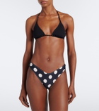 Montce Lulu polka-dot bikini bottoms