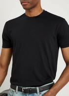 Tom Ford Logo-embroidered Jersey T-shirt Black