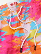 Solid & Striped - The Classic Straight-Leg Mid-Length Printed Swim Shorts - Pink