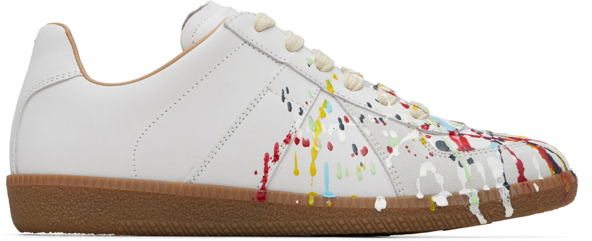 Maison Margiela White Replica Sneakers
