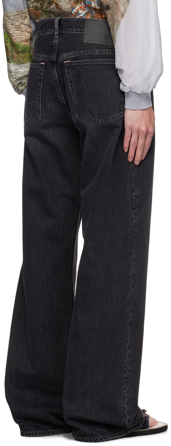 Acne Studios Black Loose Fit 2021M Jeans Acne Studios