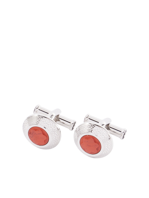 Photo: Montblanc - Silver Cufflinks