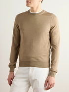 TOM FORD - Cashmere and Silk-Blend Sweater - Brown