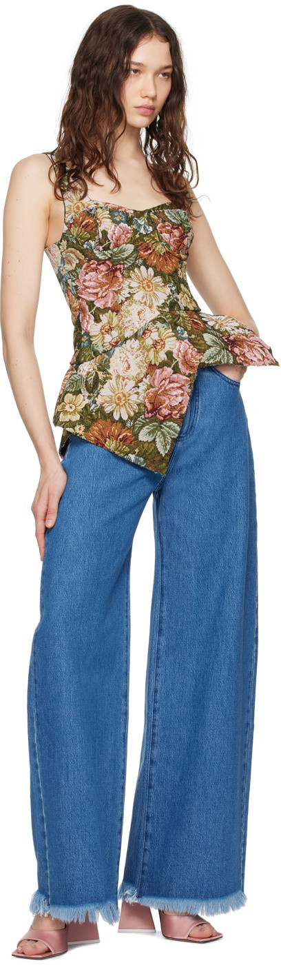 Marques Almeida Blue Boyfriend Jeans