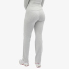 Adanola Women's Cotton Yoga Pants in Grey Marl