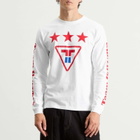 Team Ikuzawa Men's Dirt Track Long-Sleeve T-Shirt in White