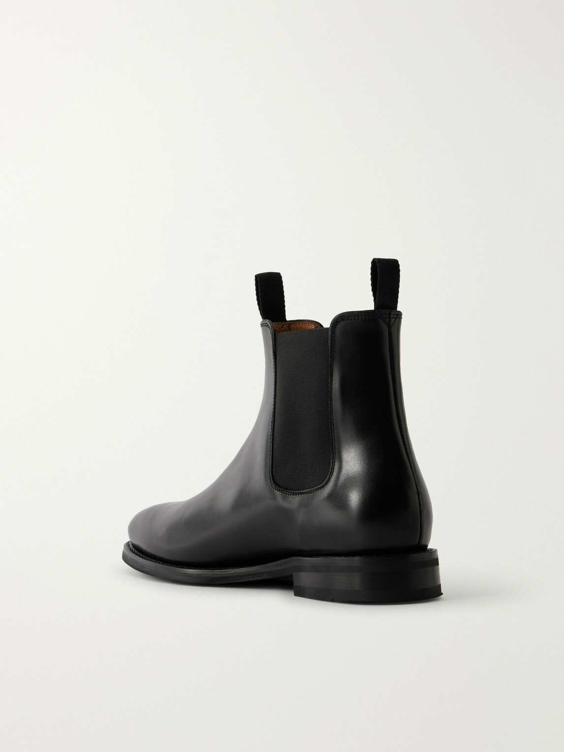 MORJAS - Leather Chelsea Boots - Black