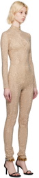 Stella McCartney Beige Diamanté Jumpsuit