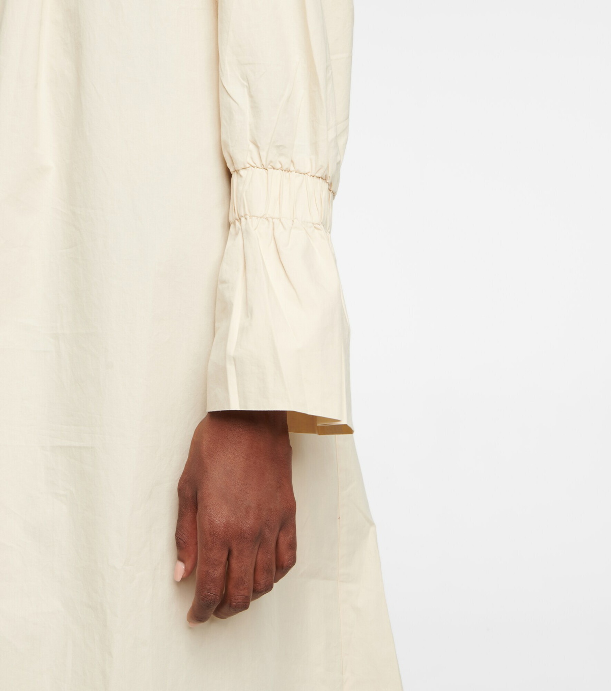 Deveaux New York - Aurora oversized cotton midi dress