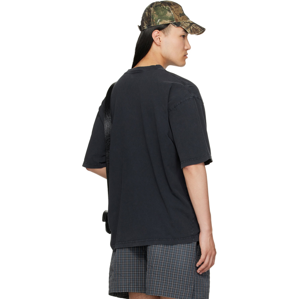 Balenciaga Black BB Stencil T-Shirt