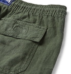 Vilebrequin - Baie Linen Cargo Shorts - Green