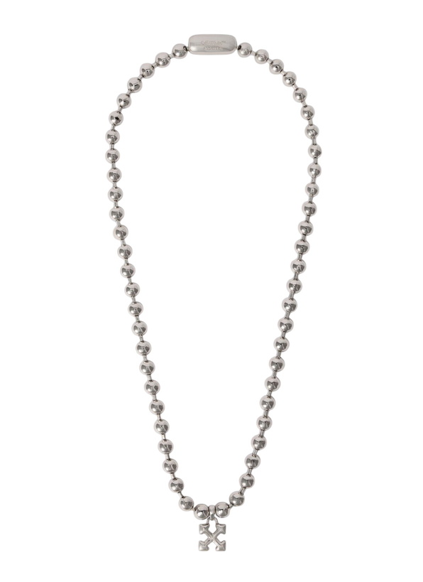 Photo: Off-White Arrow Ballchain Necklace