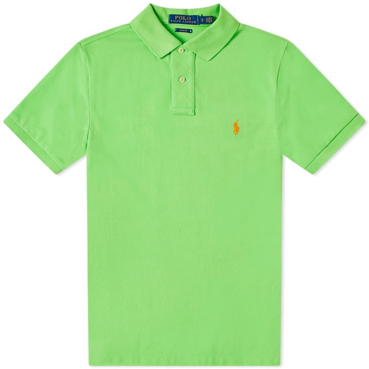 Photo: Polo Ralph Lauren Slim Fit Polo New Lime