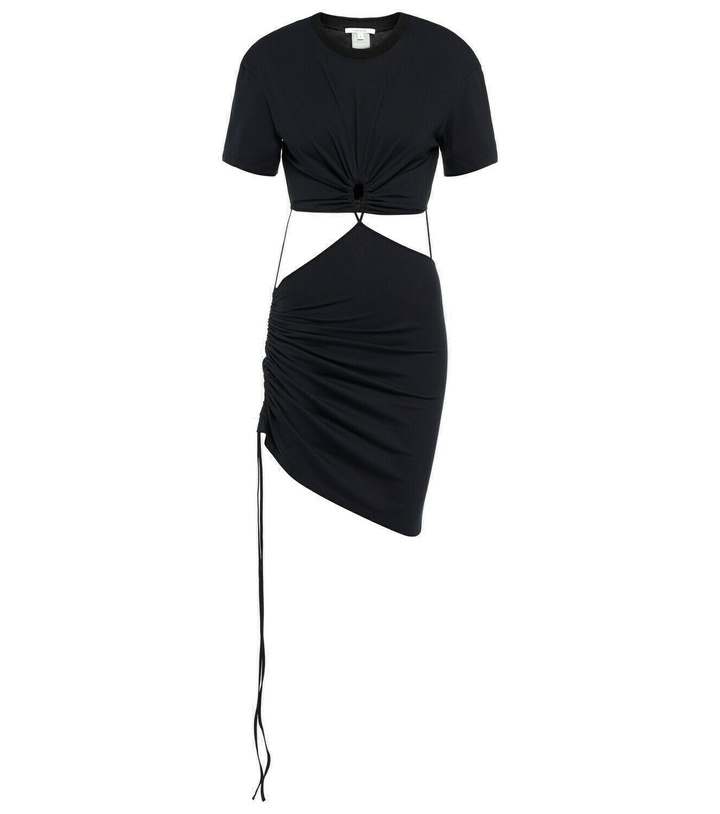 Photo: Nensi Dojaka - Cutout cotton jersey T-shirt dress