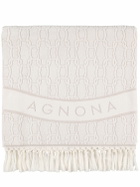 AGNONA - Chain Jacquard Towel