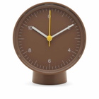 HAY Jasper Morrison Table Clock in Brown 