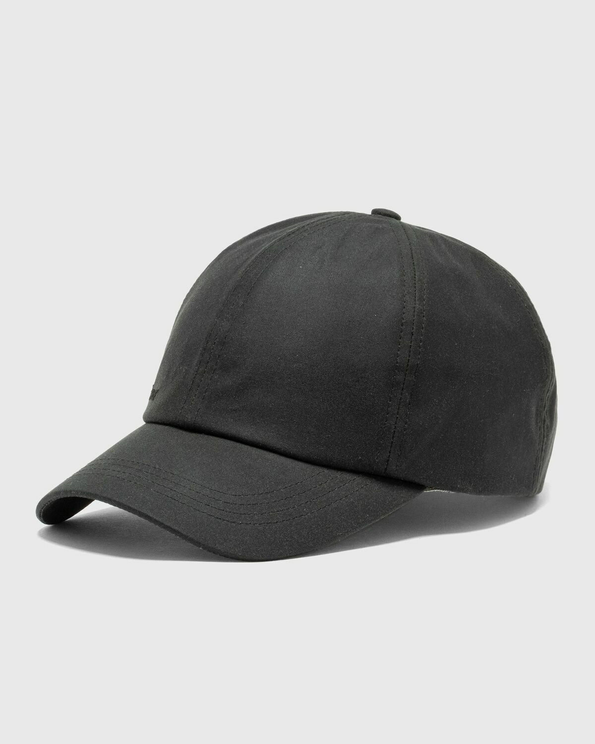 Barbour Wax Sports Cap Black Caps