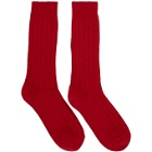 Juun.J Five-Pack Multicolor Rib Socks