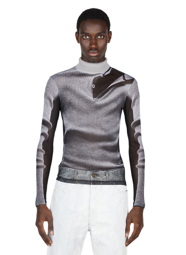 Photo: Y/Project x Jean Paul Gaultier Trompe L'Oeil Sweater